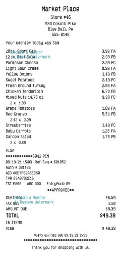 Grocery Store template 2
