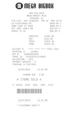 gift receipt walmart online order