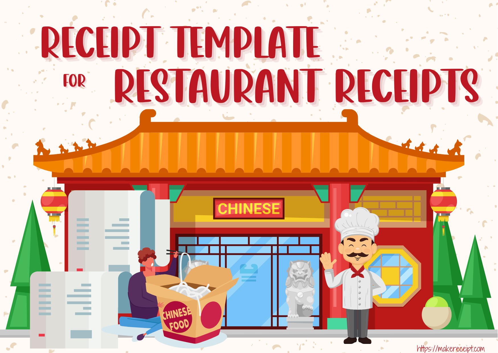 Receipt Template for Restaurant Receipts